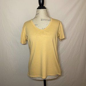 American Eagle Yellow Short Sleeve Tee